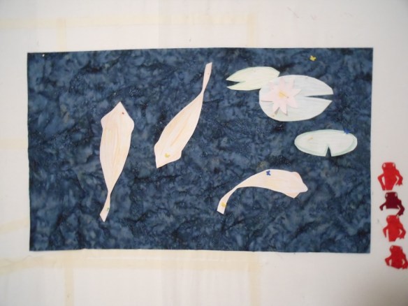Koi quilt pattern